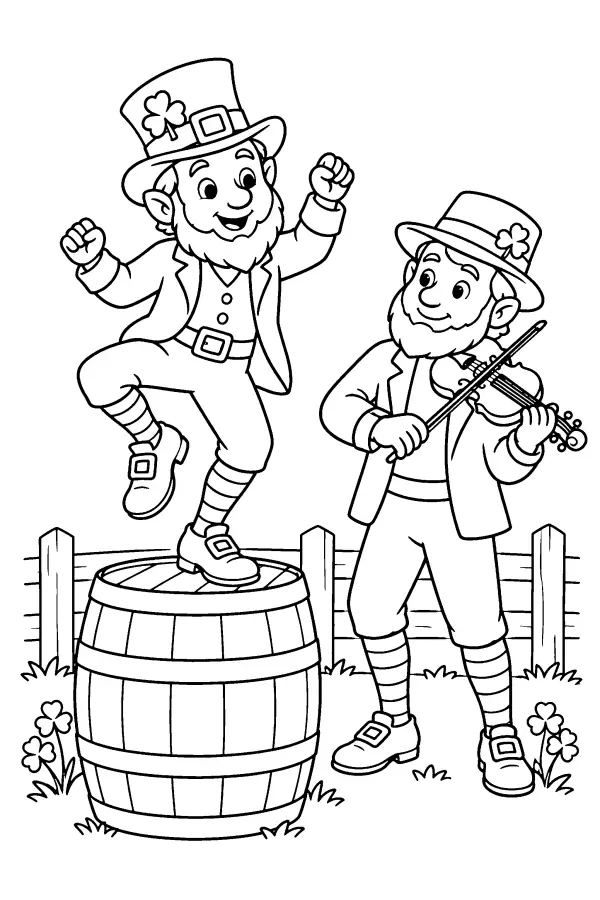 Leprechaun Fiddle Dance