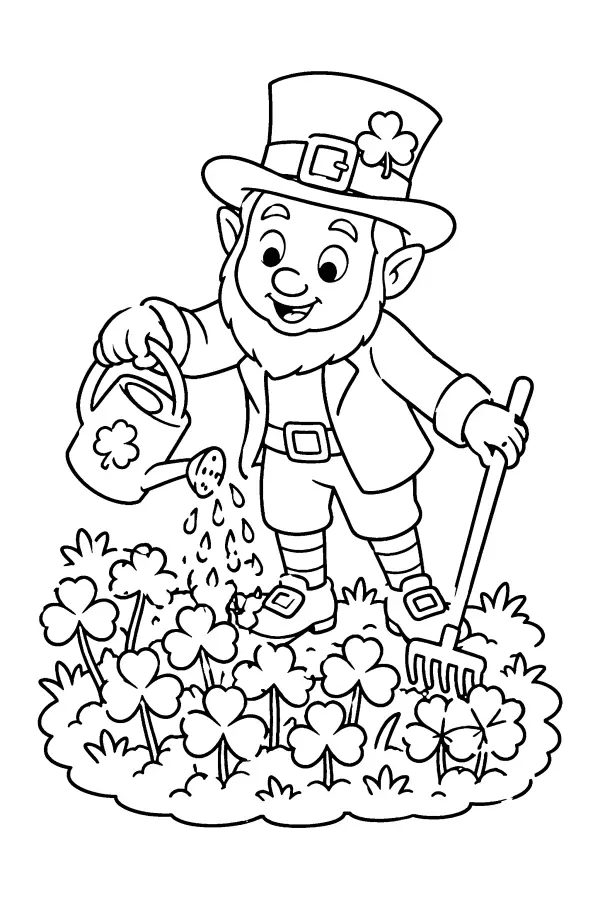 Leprechaun Garden Patch