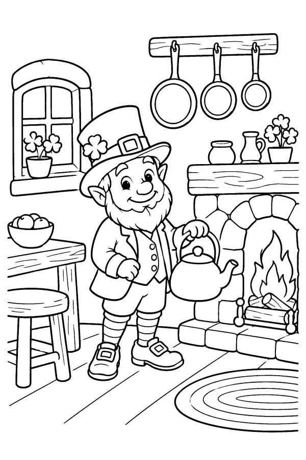 Leprechaun Kitchen Hearth