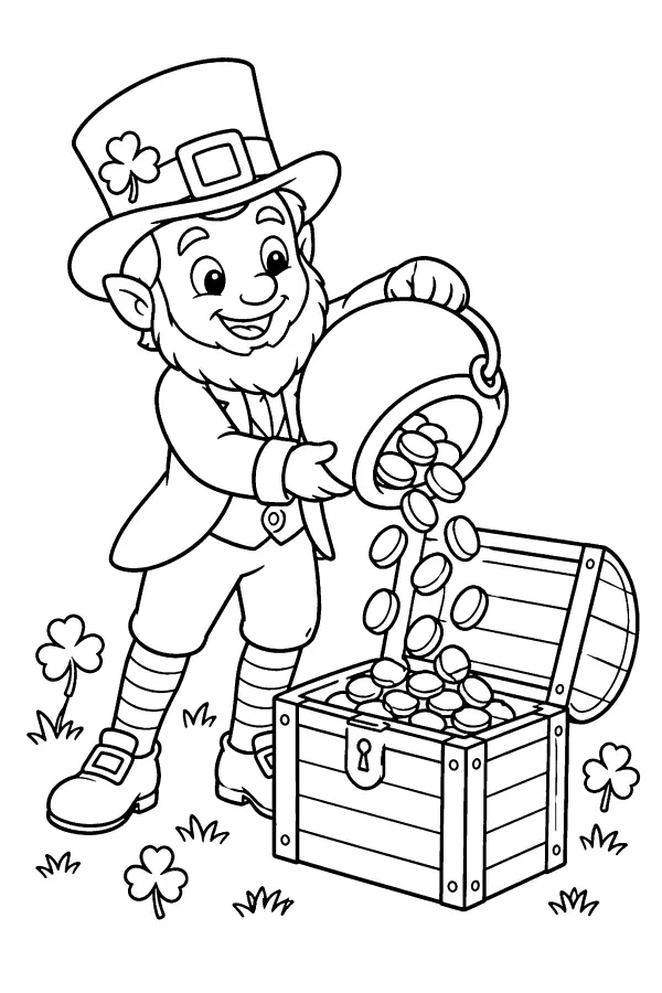 Leprechaun Treasure Chest