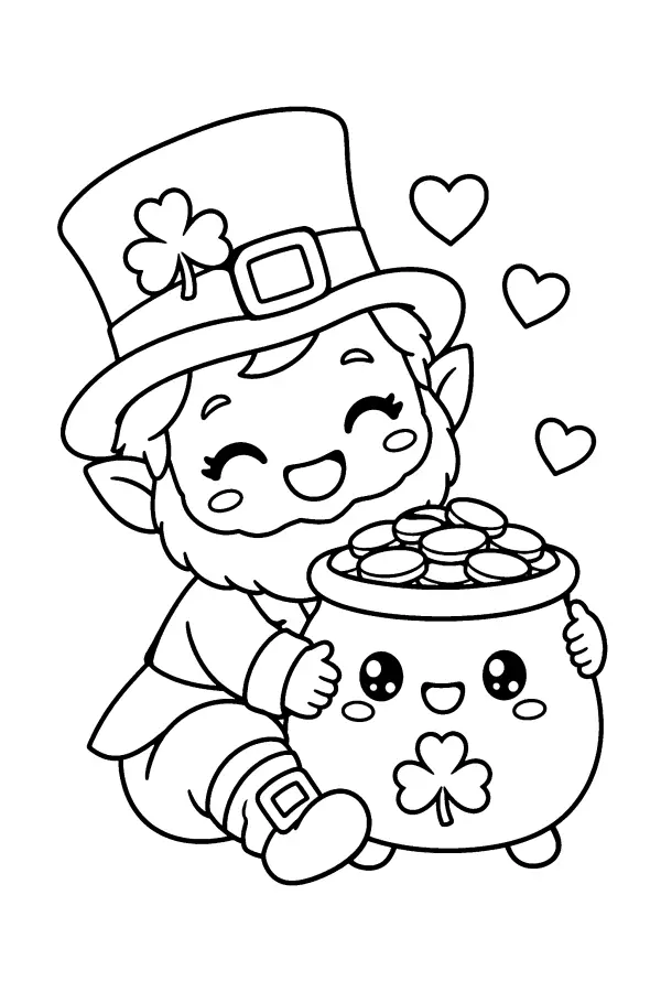 Leprechaun With Pot