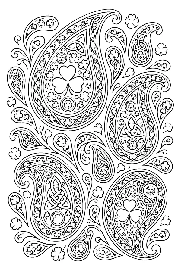 Paisley Clover Mosaic