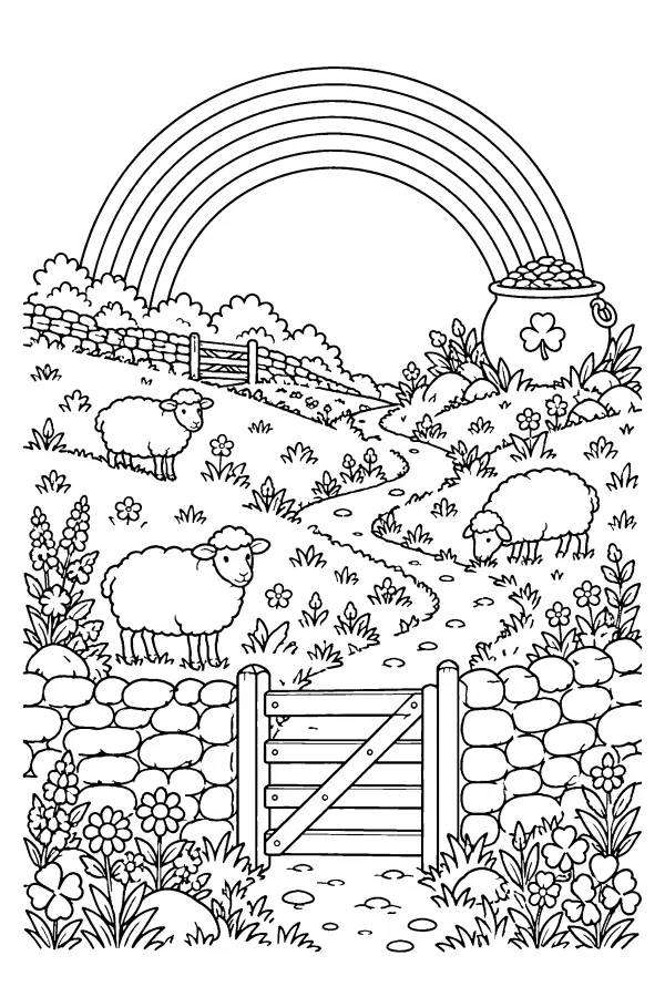 Rainbow Meadow Gate