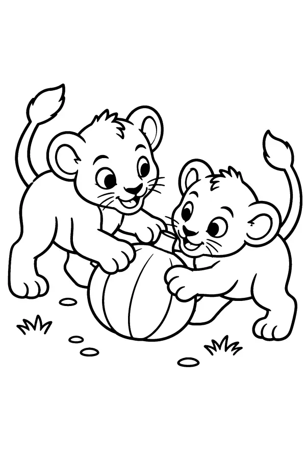 Lion Cub Tug