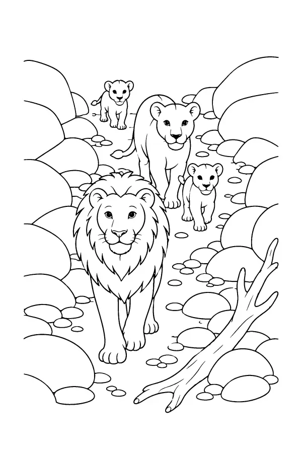 Lion Pride Walk