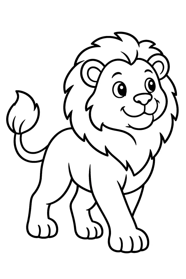 Prancing Lion