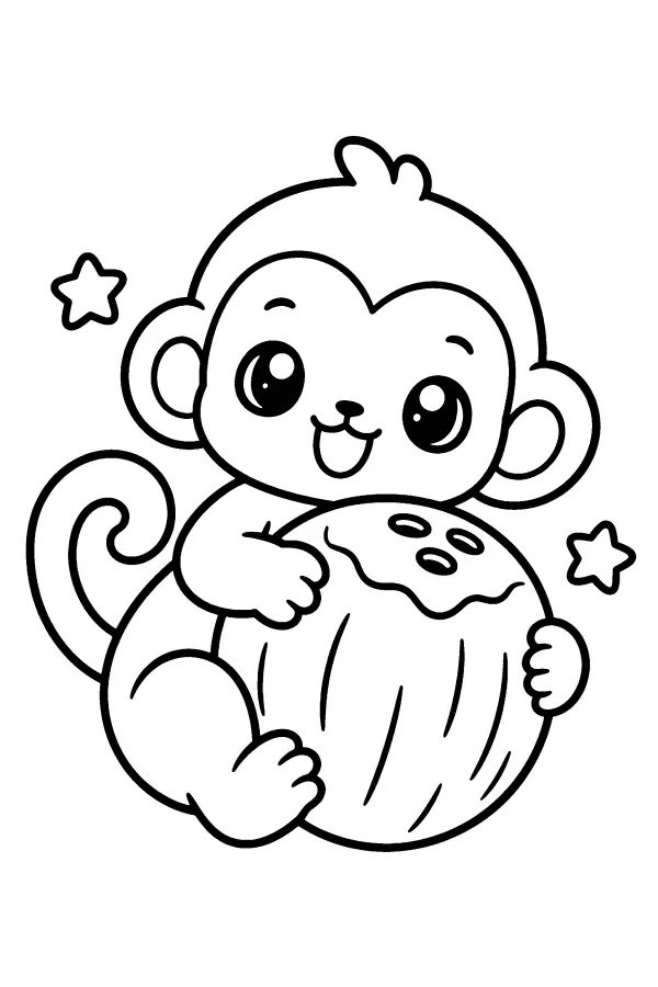 Monkey and Coconut
