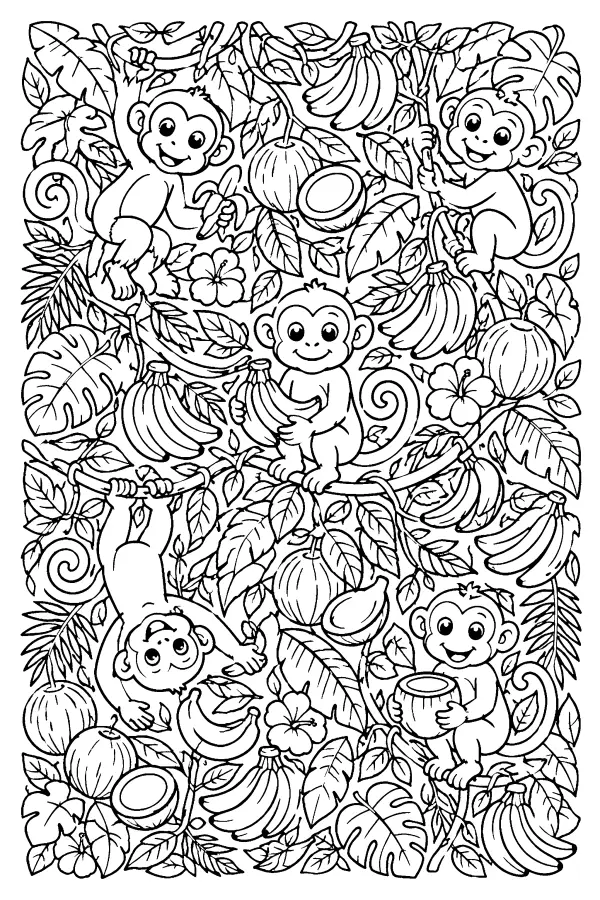 Monkey Jungle Tangle