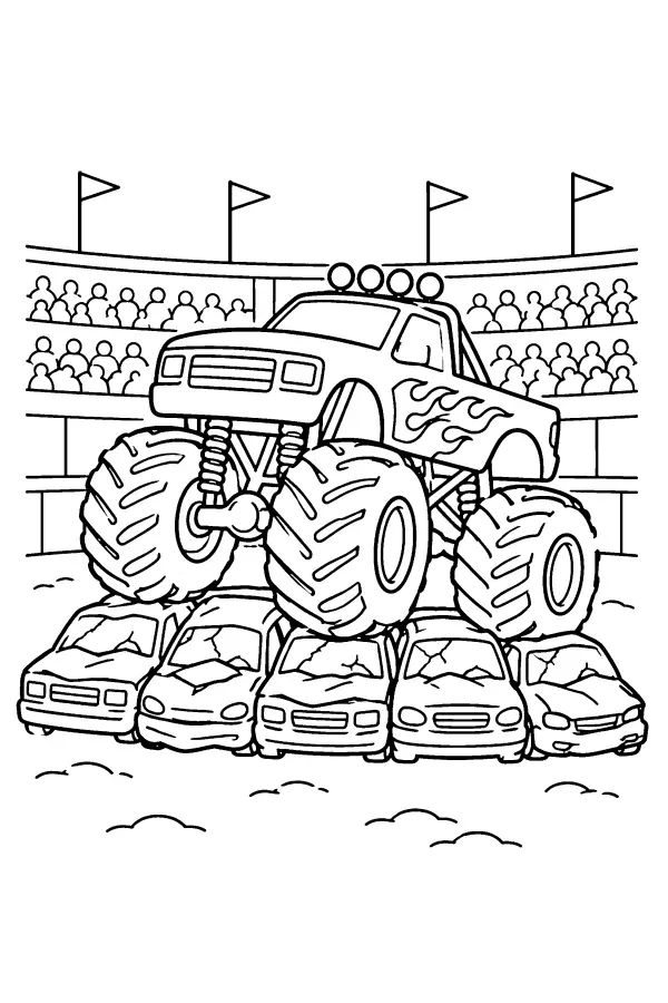 Arena Car Crusher