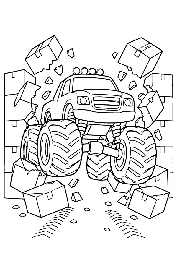 Box Busting Truck