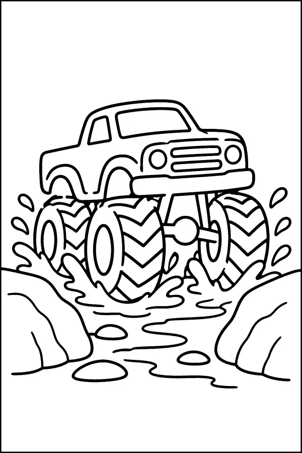 Creek Crossing Truck
