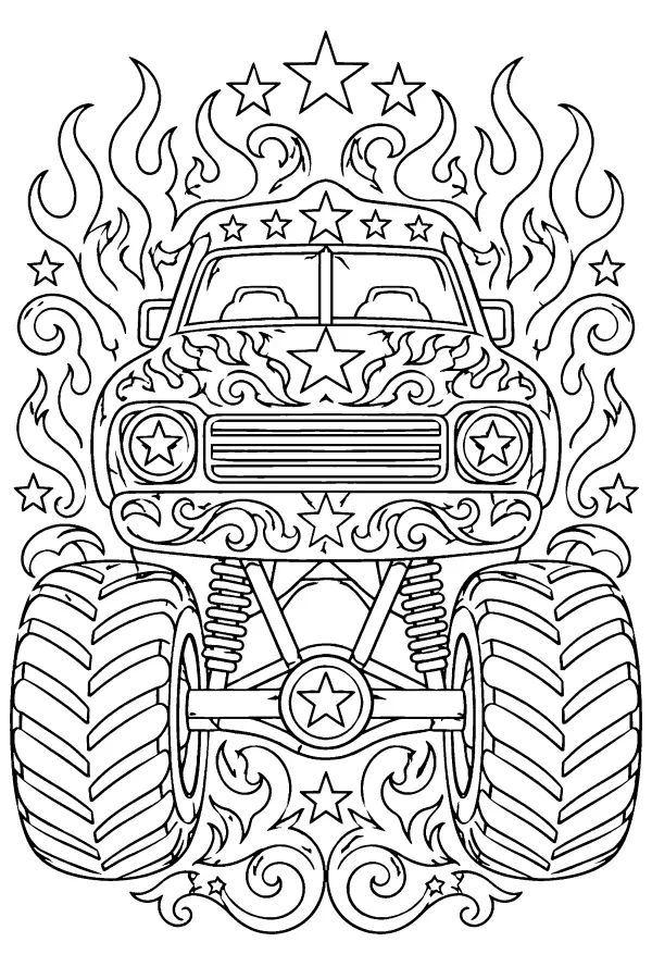Folk Art Truck