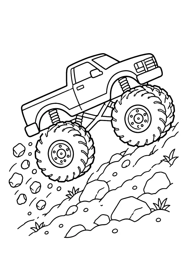 Hill Climbing Truck