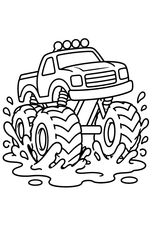 Mud Splash Truck