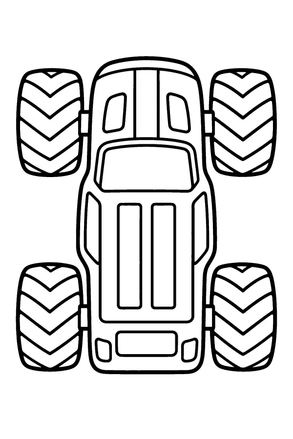 Overhead Monster Truck
