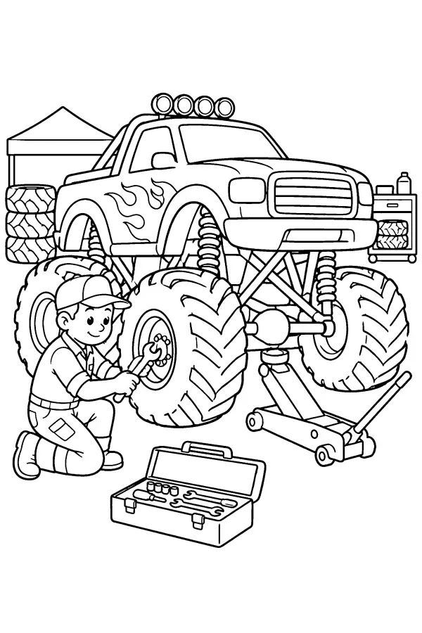 Pit Stop Truck