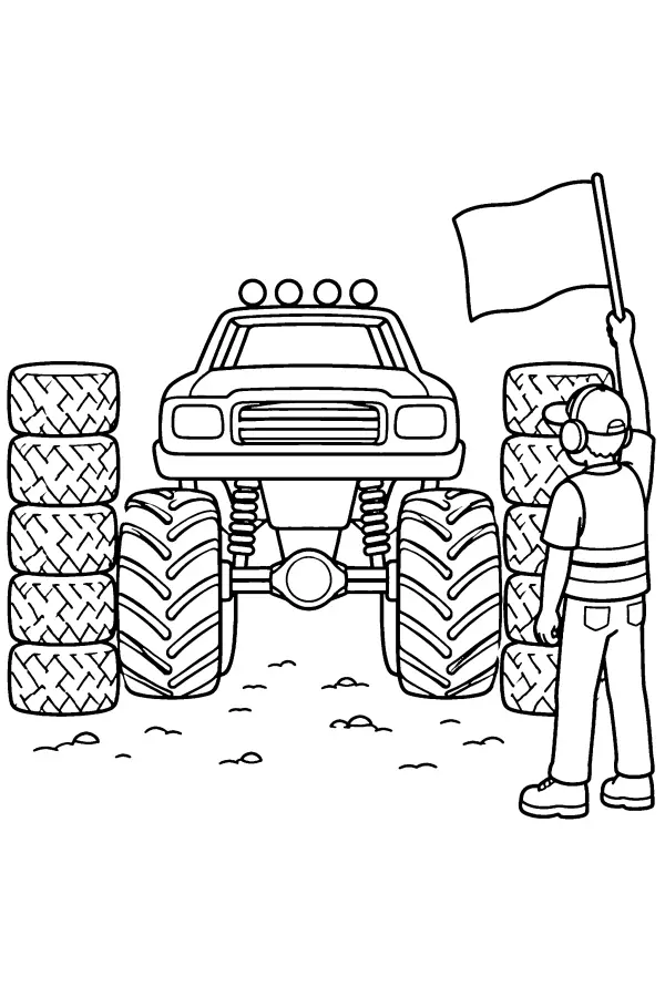 Starting Line Truck