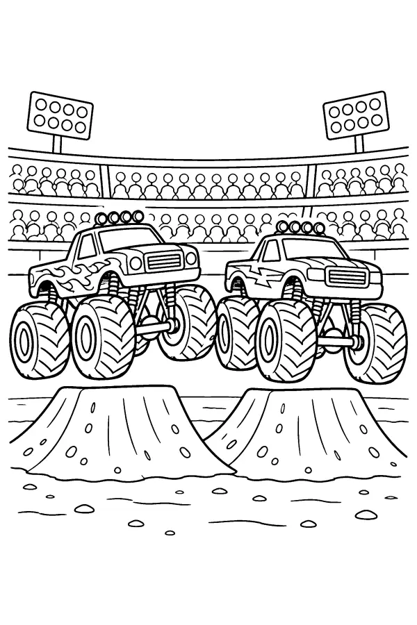 Twin Ramp Trucks