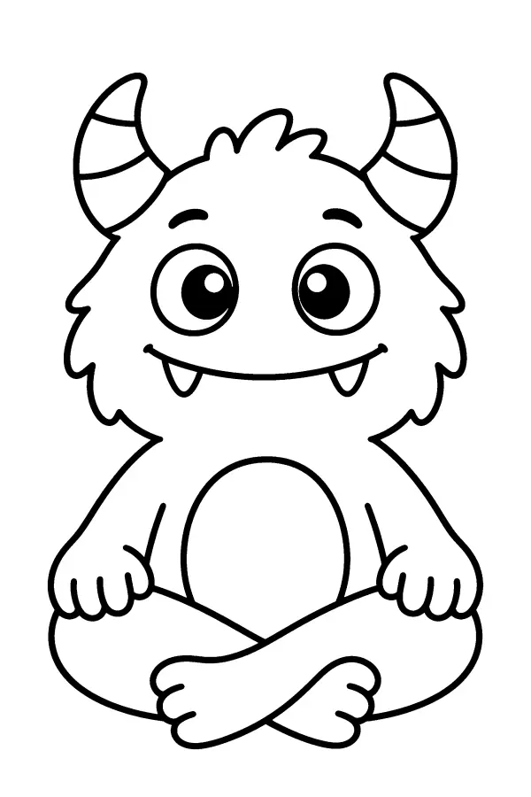 Cross Legged Monster