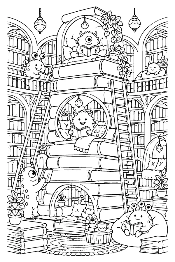 Monster Book Tower