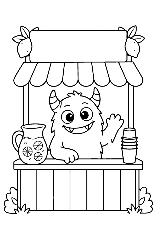 Monster Lemonade Stand