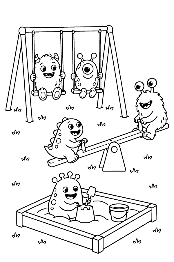 Monster Playground Fun