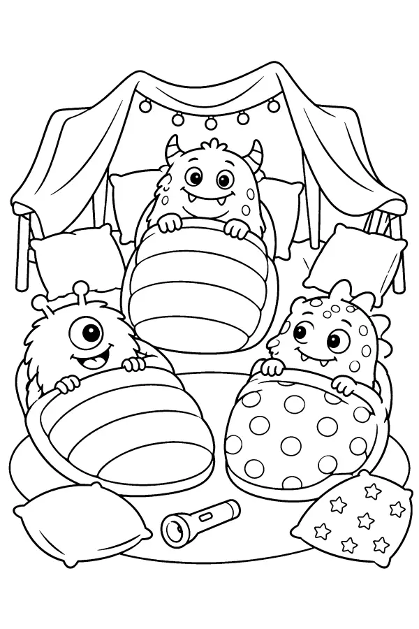 Monster Sleepover