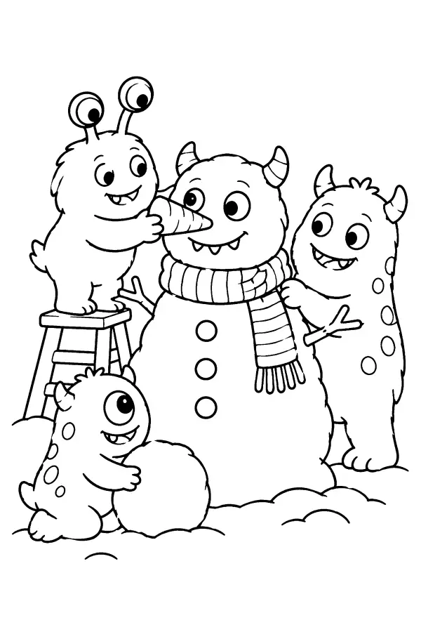 Monster Snow Builder
