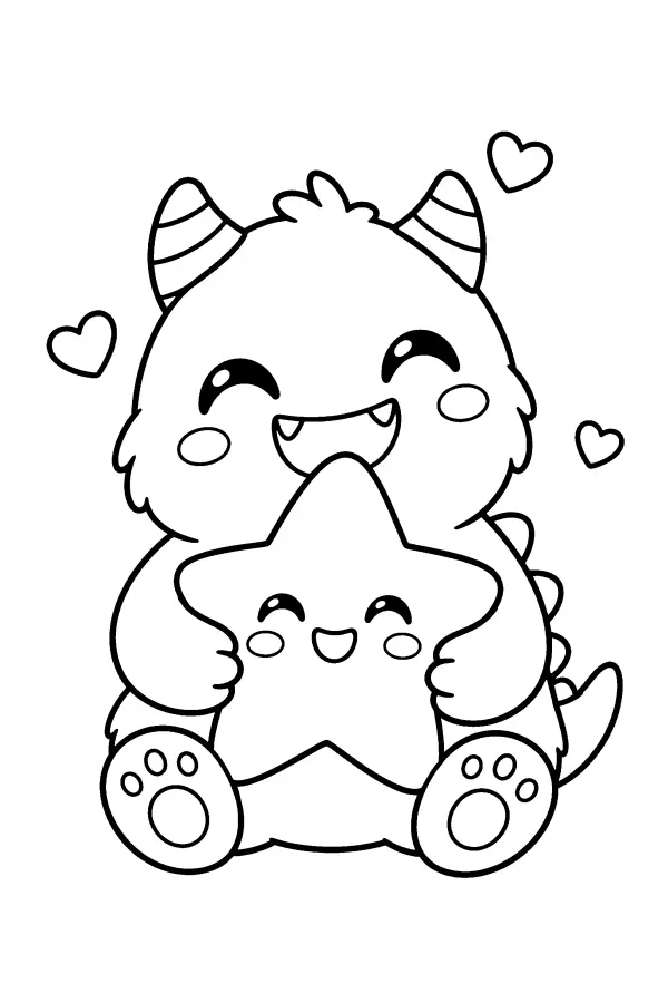 Monster Star Hug