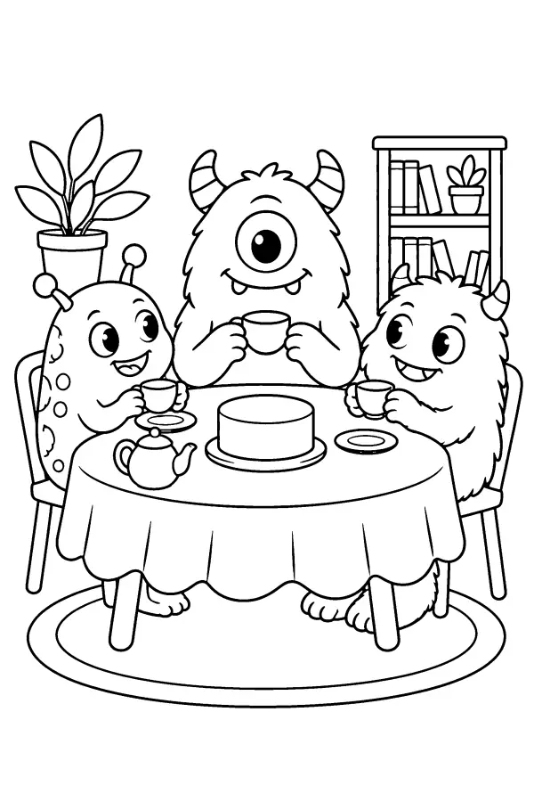 Monster Tea Party