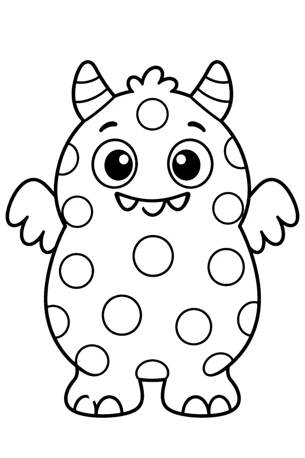 Polka Dot Monster