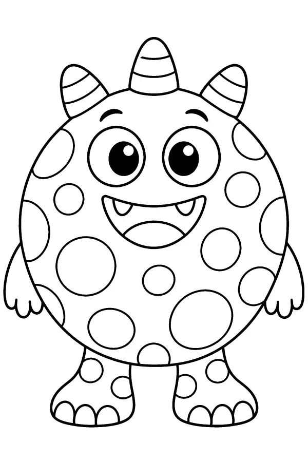 Round Spot Monster