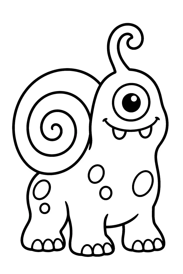 Snail Shell Monster