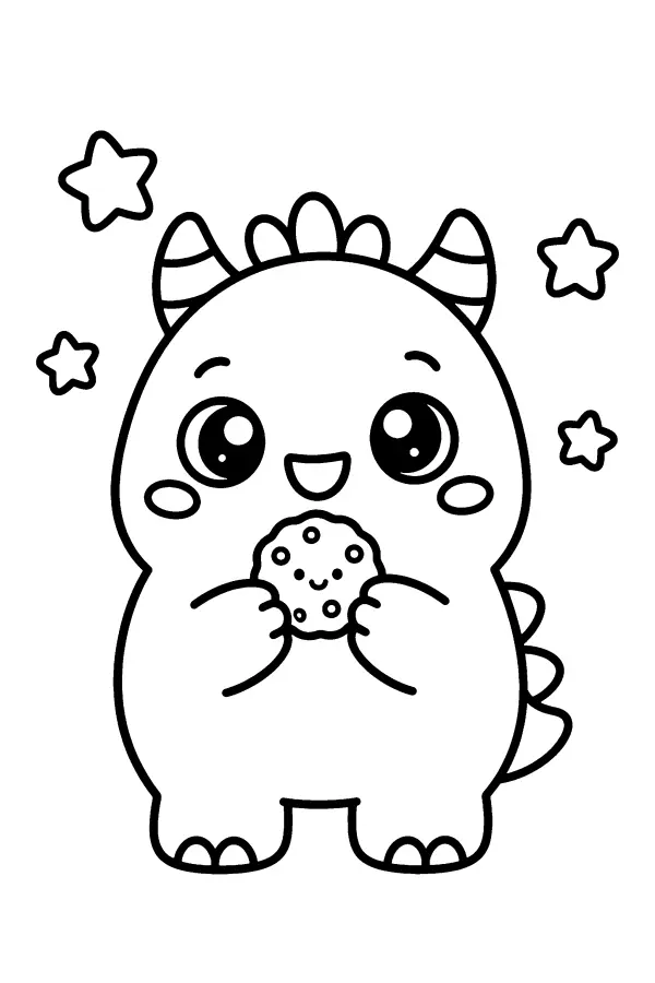 Starry Monster Cookie