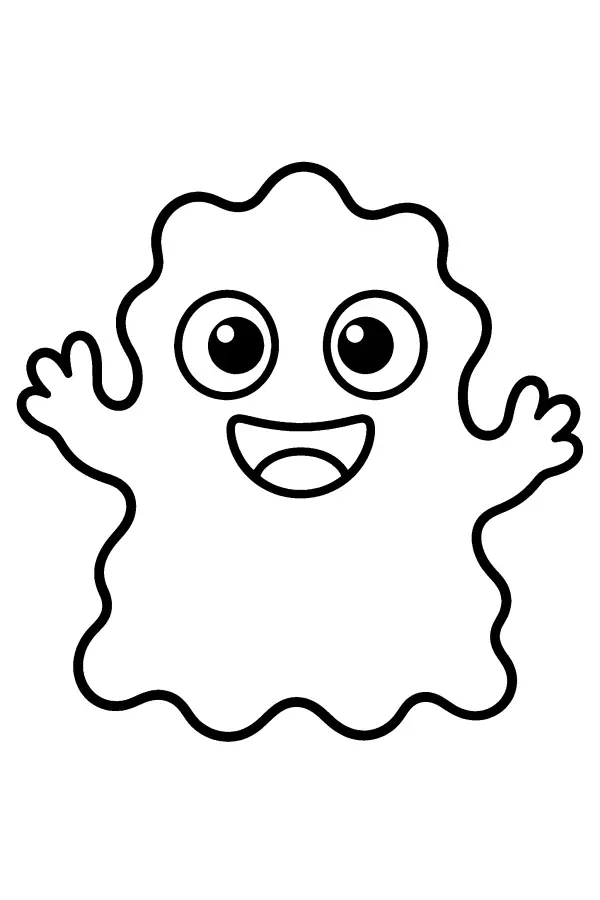 Wavy Blob Monster