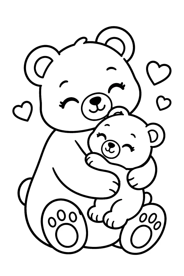 Bear Hug Hearts
