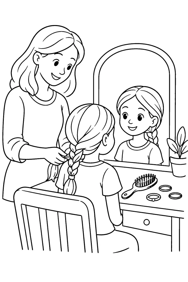 Braiding At The Mirror