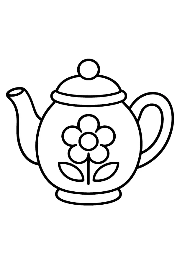 Flower Teapot