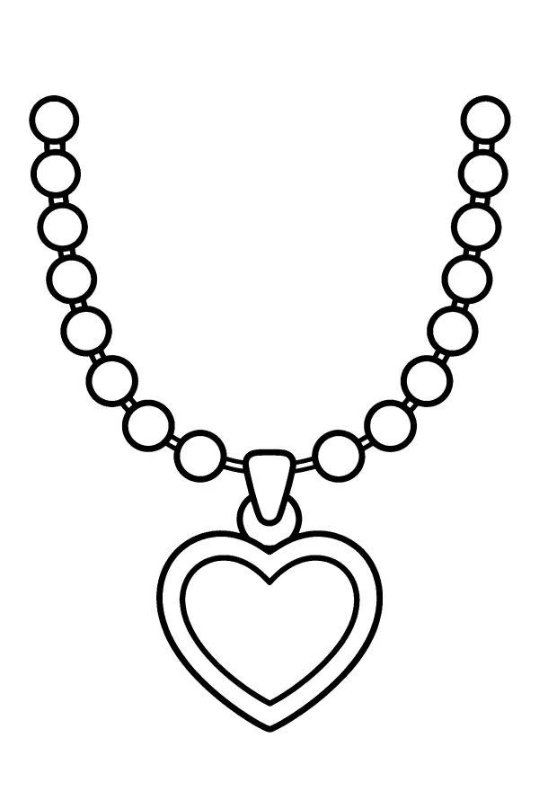 Heart Bead Necklace