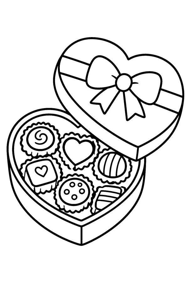Heart Candy Box