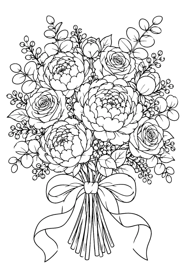 Rose Peony Bouquet