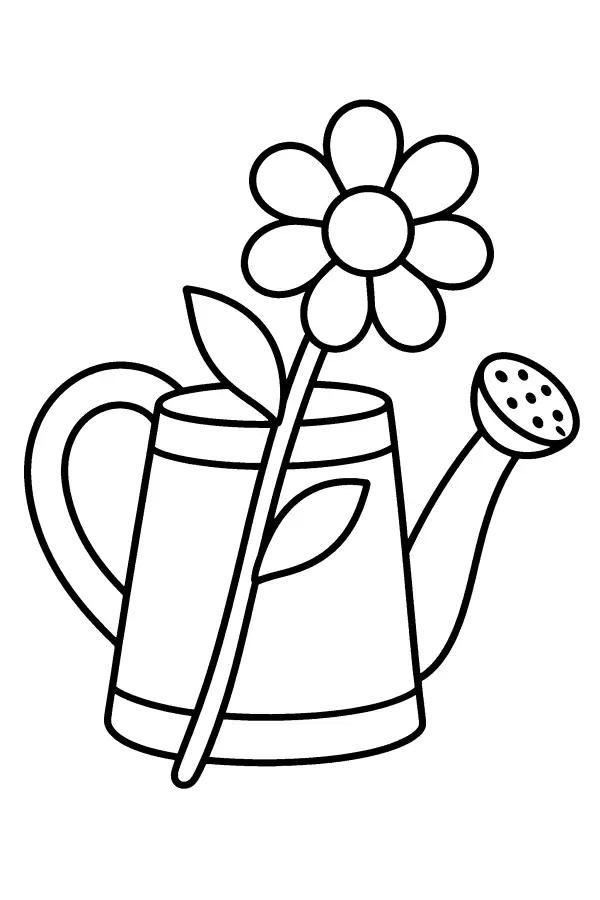 Watering Can Flower