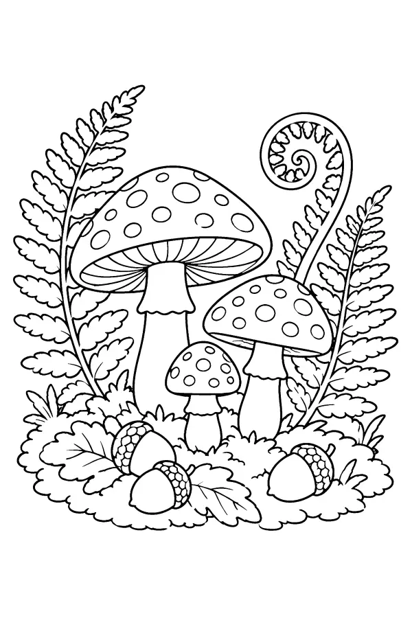 Forest Floor Scene