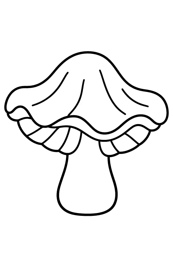Frilled Mushroom