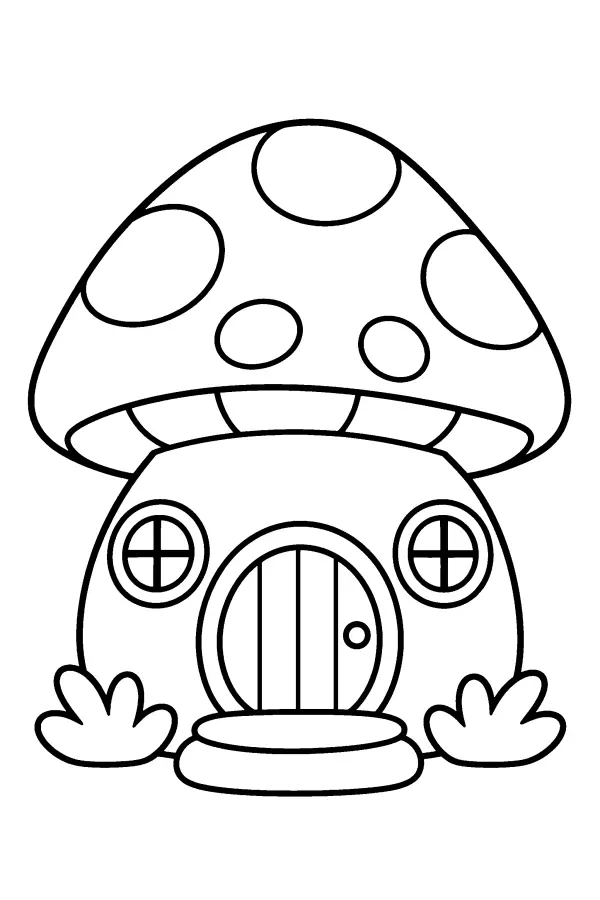 Mushroom Door House