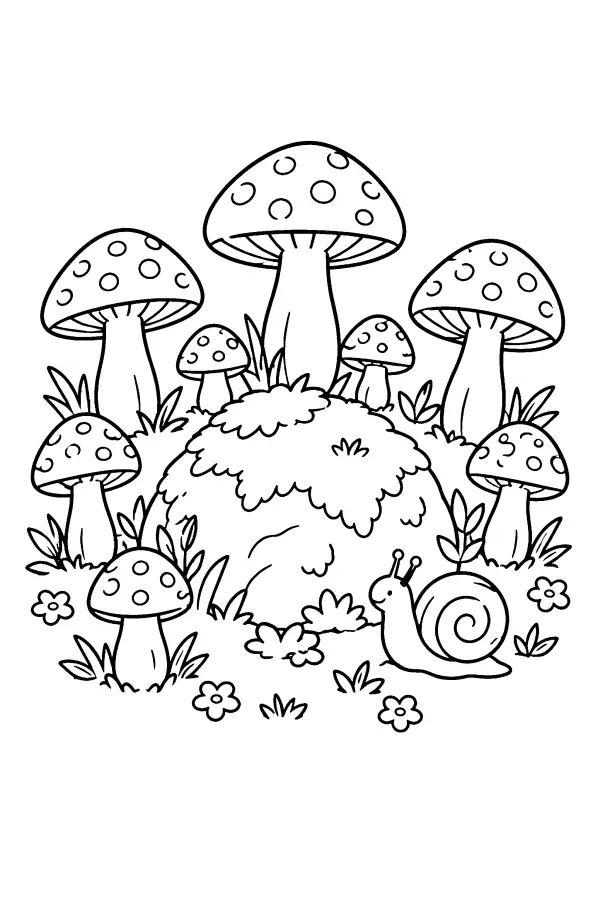 Mushroom Ring Garden