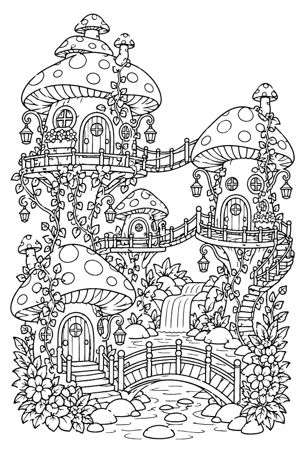 Mushroom Village Falls