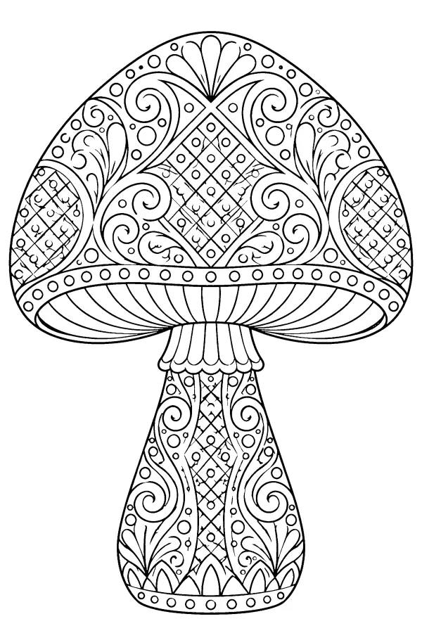 Ornate Toadstool