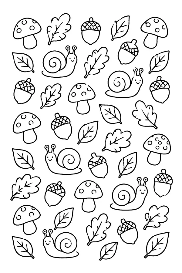 Woodland Pattern Mix