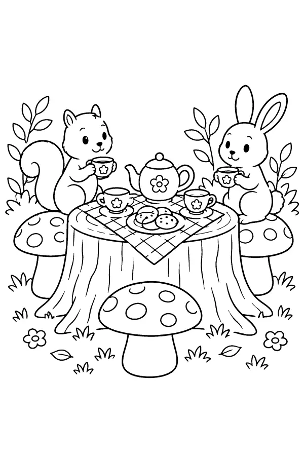 Woodland Tea Picnic